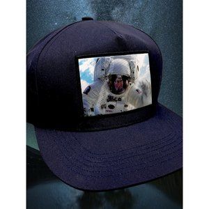 Supreme NASA Astronaut Hologram 5 Panel SnapBack FW16 Baseball Cap Hat